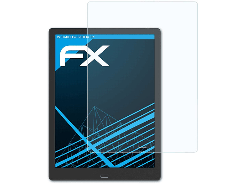 ATFOLIX 2x FX-Clear Onyx Lumi Displayschutz(für Max Boox 2)