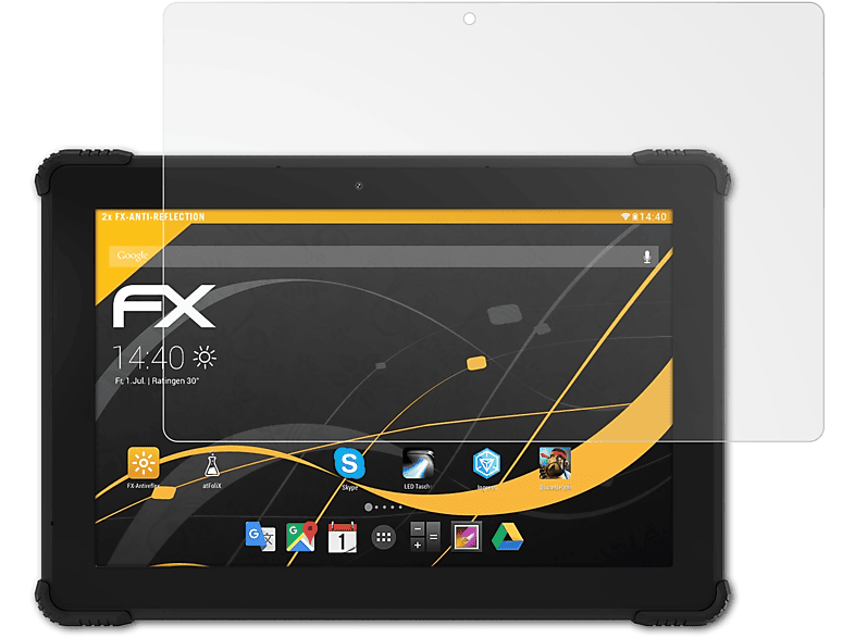 T101x 2x 4G) Displayschutz(für ATFOLIX Archos FX-Antireflex