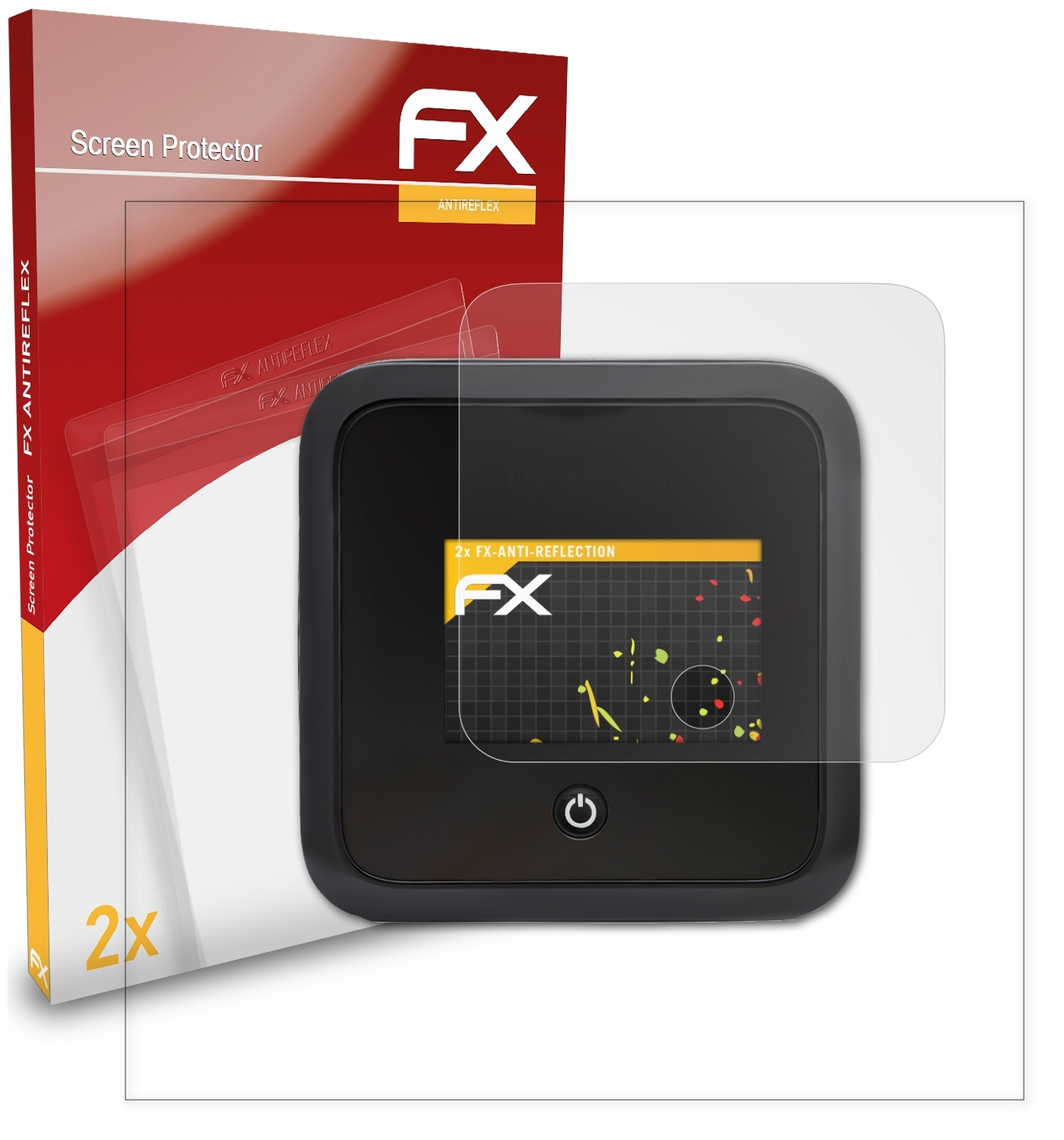 2x 5G FX-Antireflex (M5200)) M5 ATFOLIX Displayschutz(für Netgear