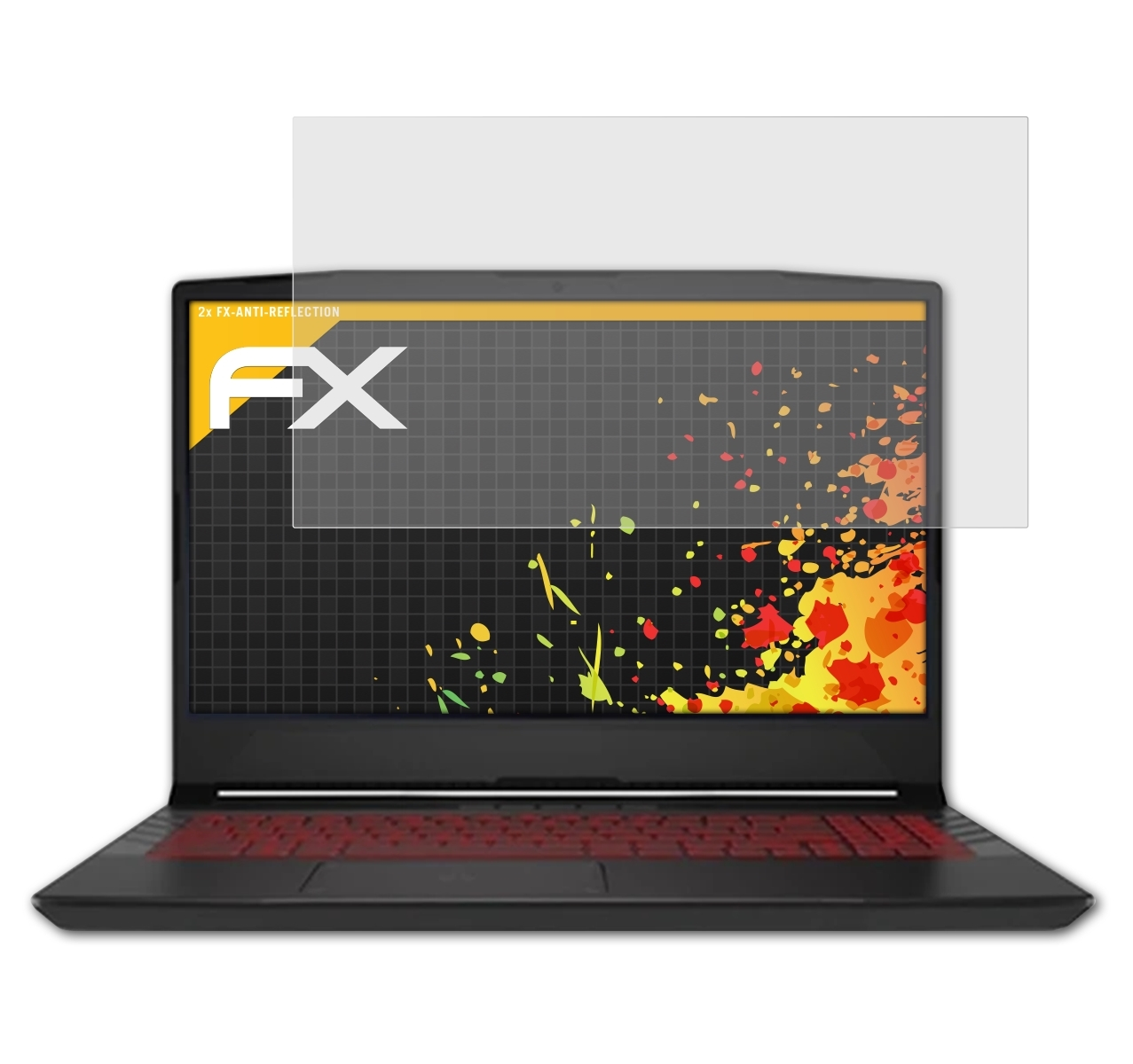 Pulse GL66) FX-Antireflex ATFOLIX MSI Displayschutz(für 2x