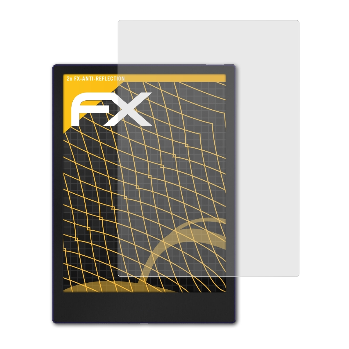 Note 2x FX-Antireflex Boox Displayschutz(für ATFOLIX Onyx 5)