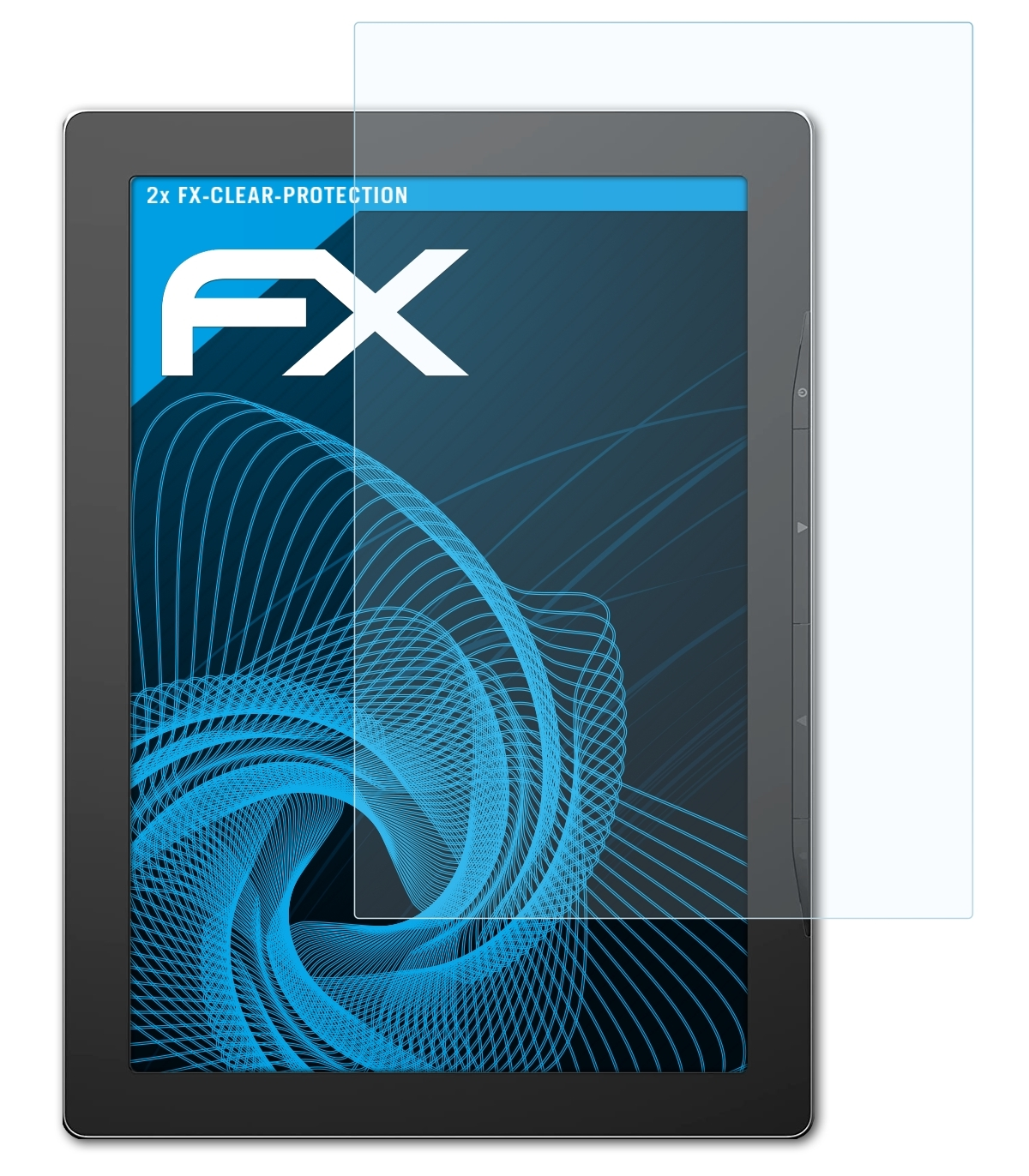 PocketBook InkPad Displayschutz(für FX-Clear Lite) 2x ATFOLIX