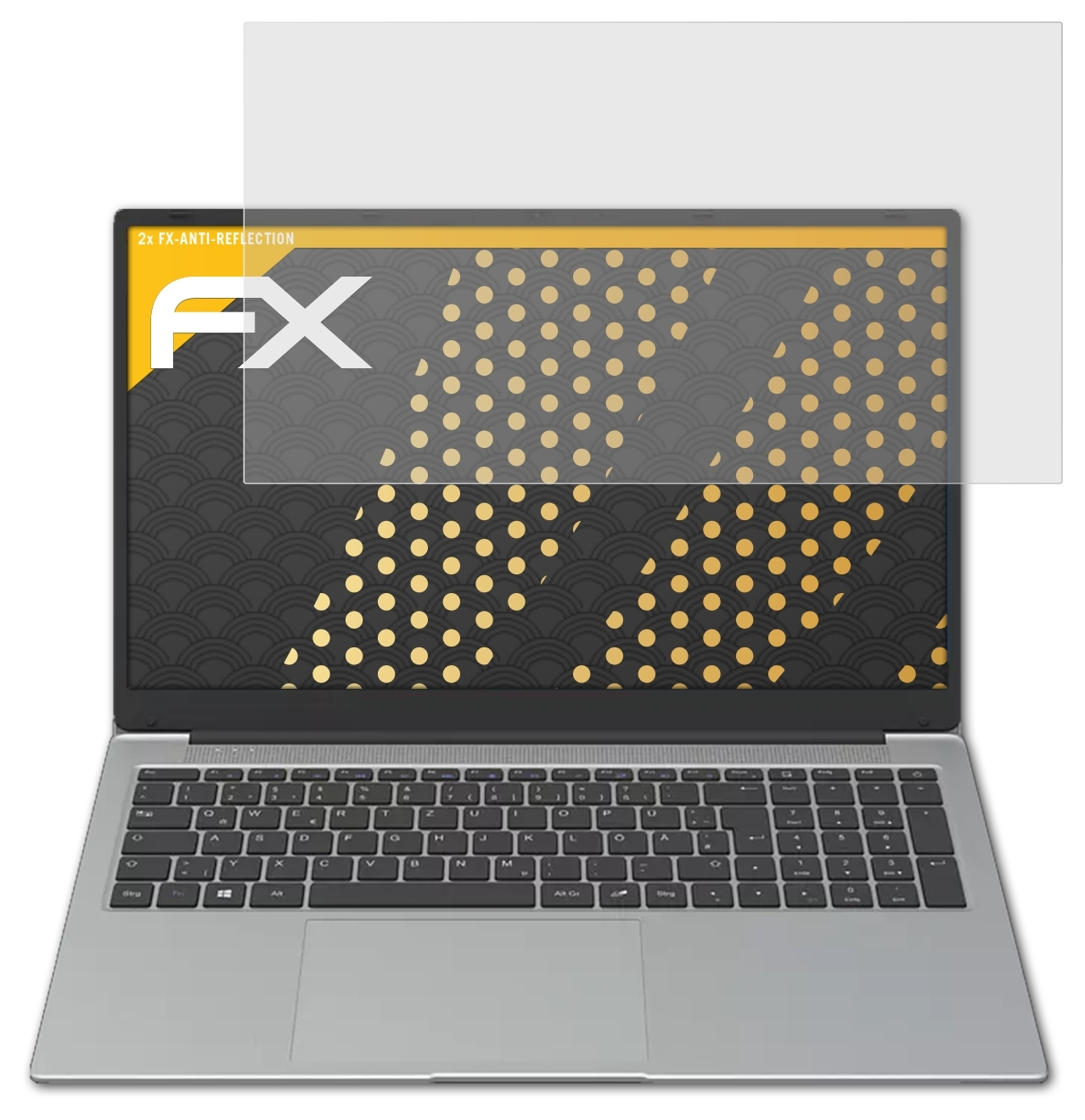 ATFOLIX 2x FX-Antireflex Displayschutz(für Peaq (2G428D)) Classic C170
