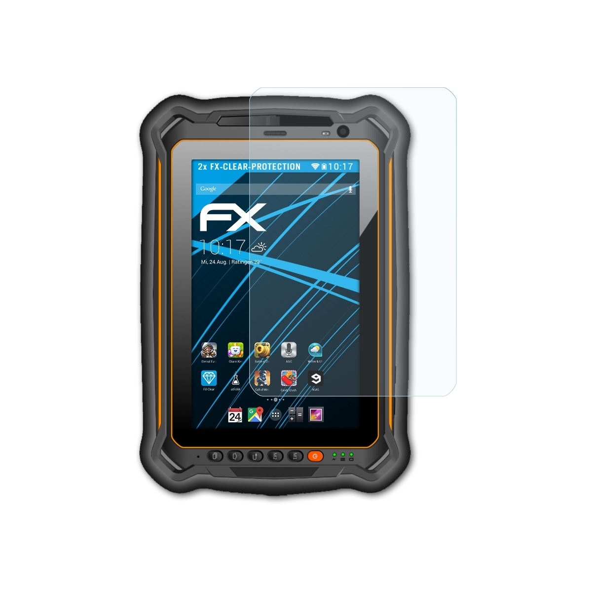 RugGear FX-Clear Displayschutz(für RG930i) 2x ATFOLIX