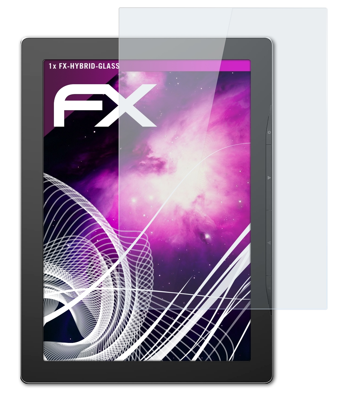 ATFOLIX FX-Hybrid-Glass PocketBook InkPad Schutzglas(für Lite)