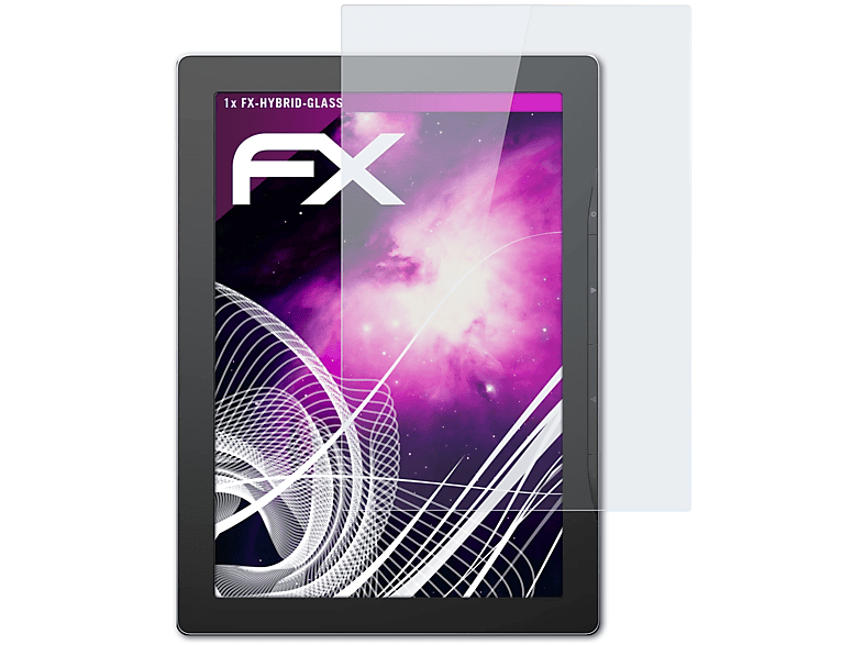 ATFOLIX FX-Hybrid-Glass Schutzglas(für PocketBook InkPad Lite)