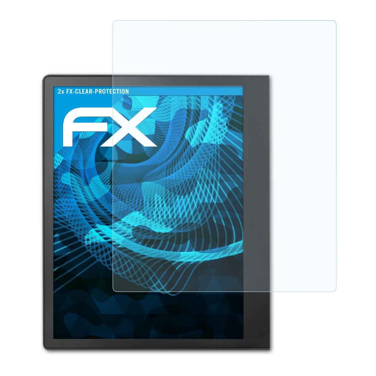 ATFOLIX 2x FX-Clear Displayschutz(für Elipsa) Kobo