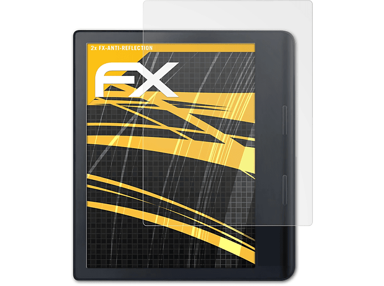 ATFOLIX 2x FX-Antireflex Displayschutz(für Kobo Sage)