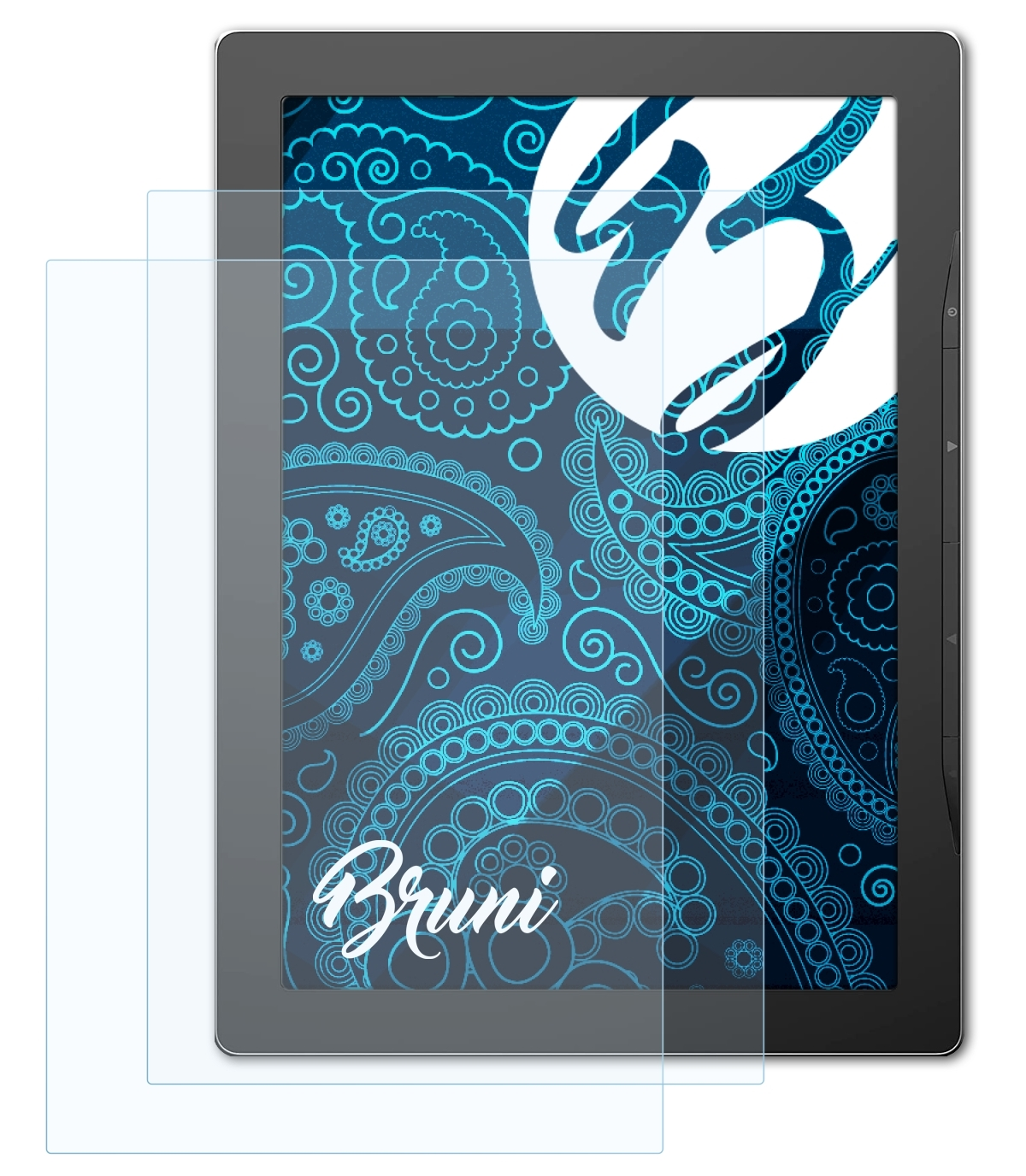 2x Lite) BRUNI PocketBook Basics-Clear Schutzfolie(für InkPad