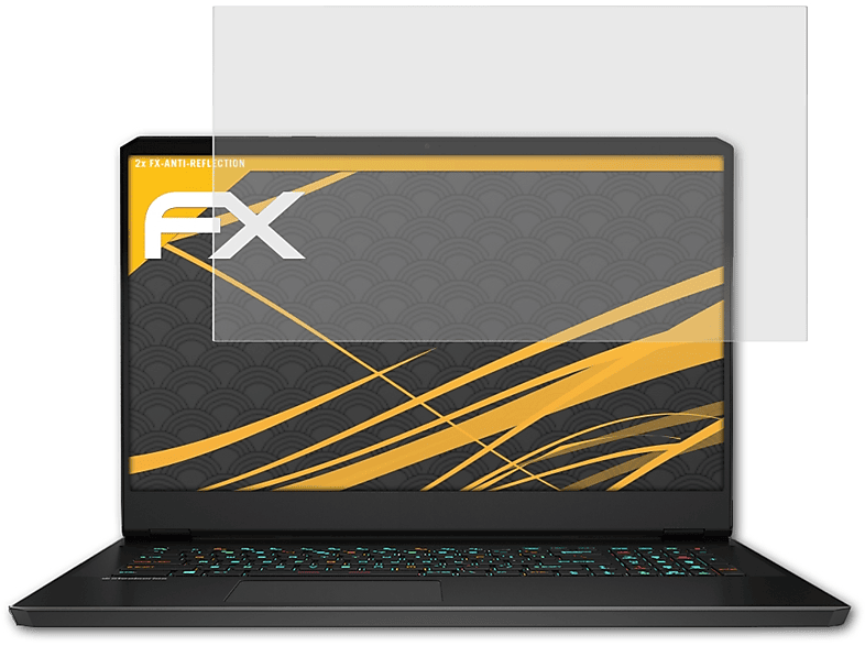 FX-Antireflex GP76 Displayschutz(für MSI Leopard) 2x ATFOLIX