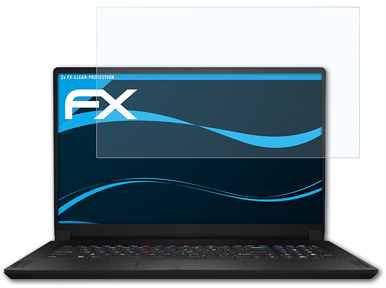 Displayschutz(für ATFOLIX FX-Clear MSI 2x Stealth) GS76