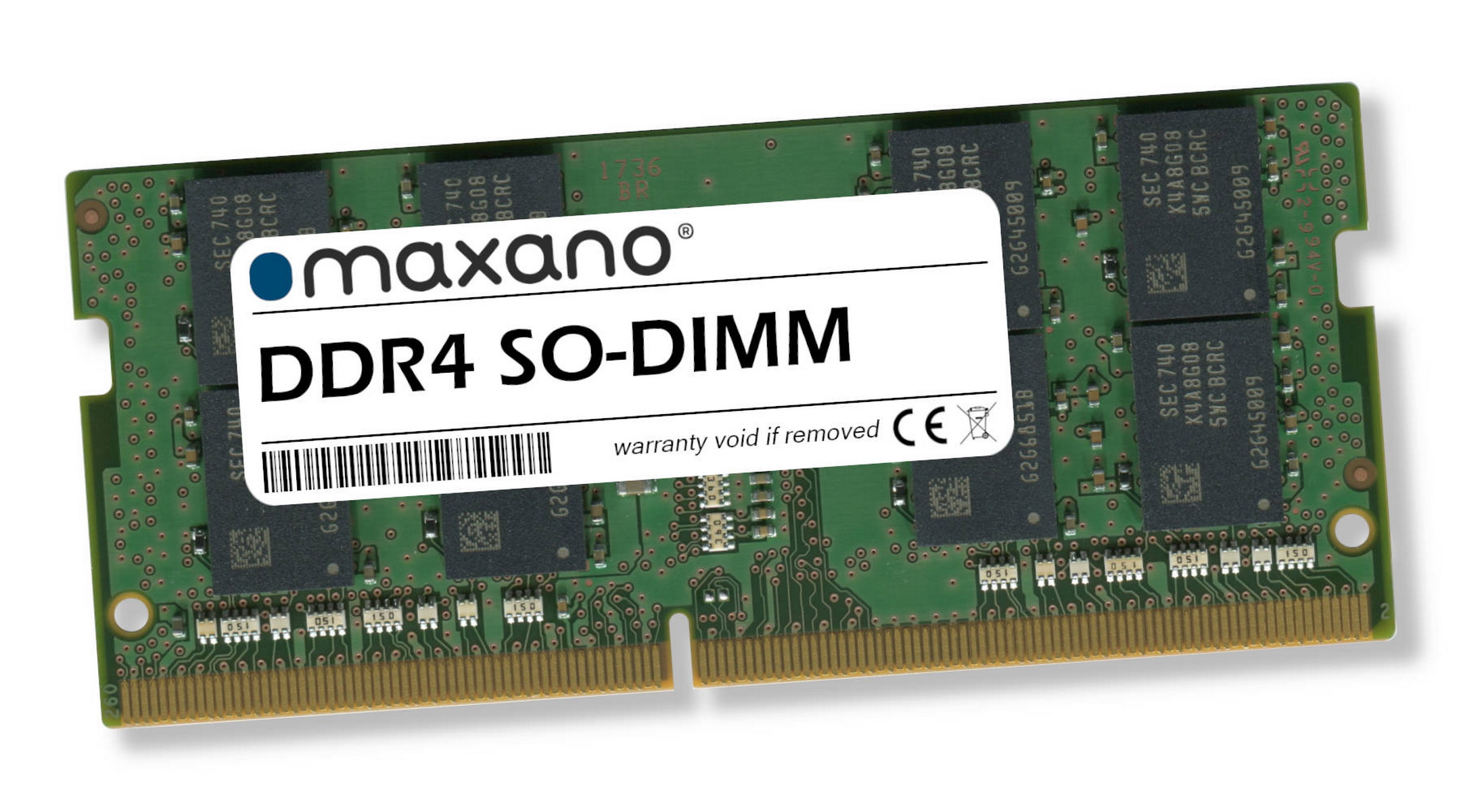 MAXANO 16GB RAM für QNAP Arbeitsspeicher GB (PC4-21300 TS-h973AX SO-DIMM) 16 SDRAM