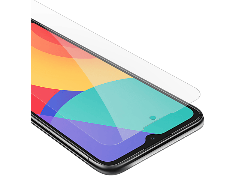 Glas CADORABO Schutzfolie(für Alcatel Tempered 3L 2021 / 2021) Schutzglas 1S