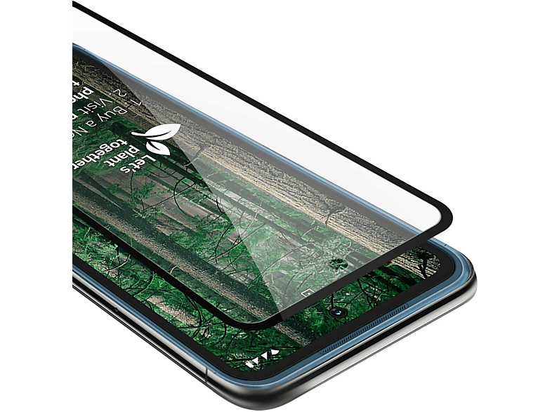 Schutzglas CADORABO Nokia XR20) Schutzfolie(für kelebend voll