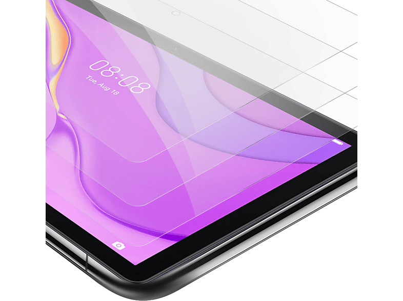 Cadorabo Pellicola In Vetro Temperato Per Alcatel 3X (non 2019) – Trasparente, 9H, Compatibile 3D Touch, Con Kit Di Montaggio