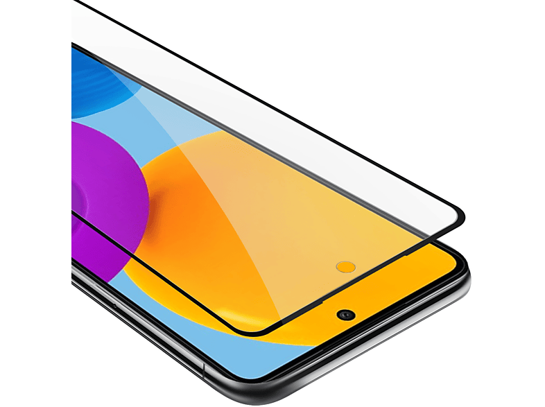Samsung 5G) Galaxy Schutzglas Schutzfolie(für M52 kelebend voll CADORABO