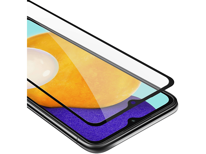 CADORABO Schutzglas voll kelebend Schutzfolie(für Samsung Galaxy A13 5G)