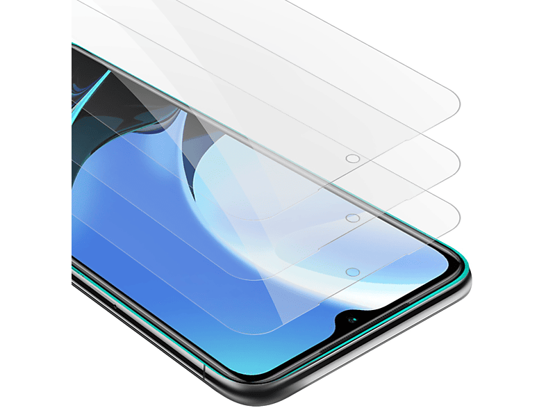 Cadorabo 3x Pellicola Protettiva compatibile con Honor 7 in ELEVATA TRASPARENZA - Pacco di 3 Vetro di protezione del display (Tempered) con durezza 9H con compatibilità 3D touch