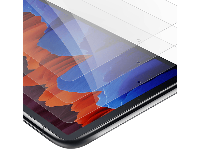 CADORABO 3x Schutzglas Schutzfolie(für Samsung Galaxy Tab S7 (11 Zoll))