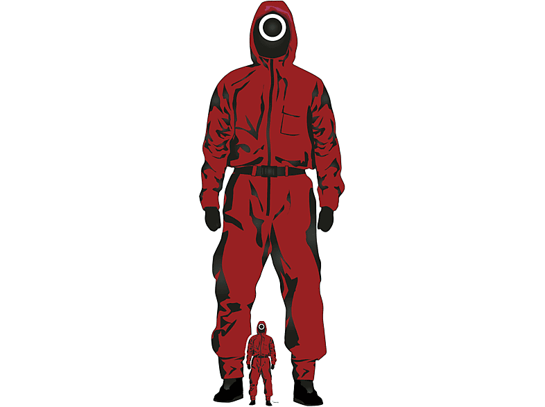 Red Jumpsuit - Pappaufsteller