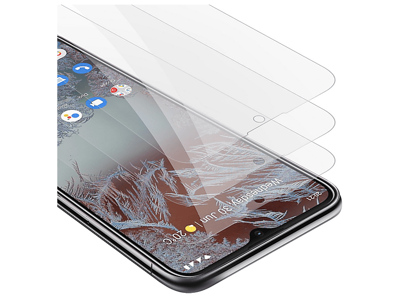 Cadorabo 3x Pellicola Protettiva In Vetro Temperato Per Nokia 5.3 – Trasparente, 9H, Anti Graffio, Compatibile Con 3D Touch - 5