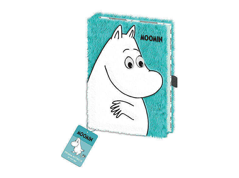 Nici 38181 Smiley Happy Collection Blankbuch A5 – Mit Abnehmbarem Plüscheinband
