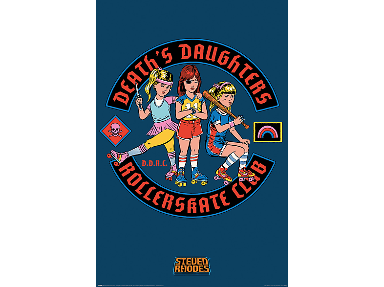 Rollerskate Steven Rhodes Death\'s Club Daughters -