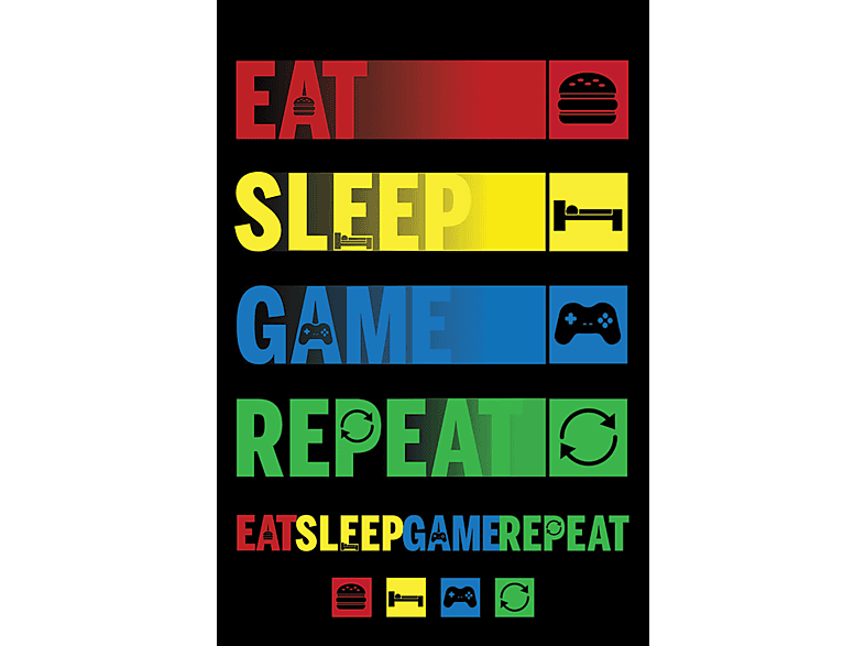 Gaming Eat, Sleep, Game, Repeat MediaMarkt