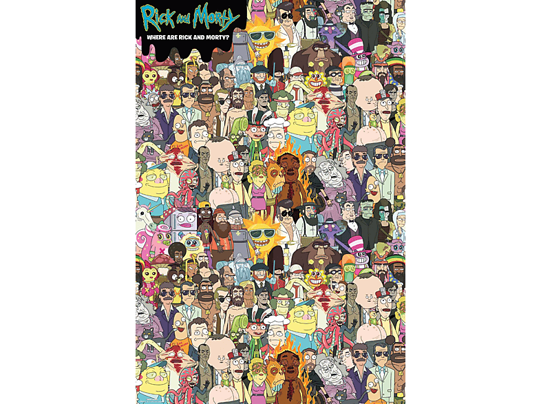 Rick & Morty - Where\'s Rick | Merchandise