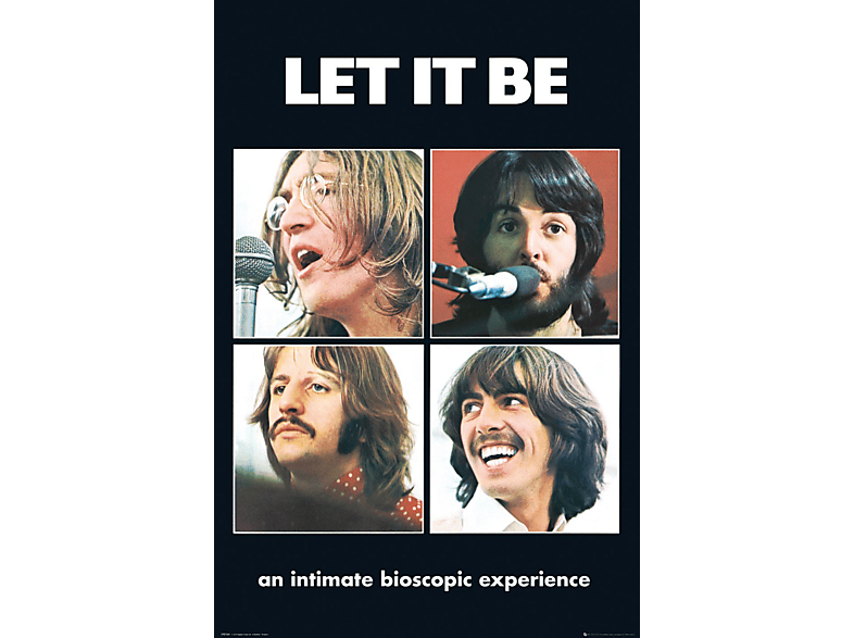 The Beatles Let It Be Tekst Beatles, The | Poster - Let it be | MediaMarkt