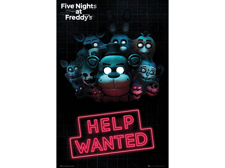 Wanted at - Five Help Freddy\'s Nights