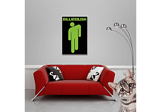Poster con cornice Billie Eilish - Stickman | Poster, quadri