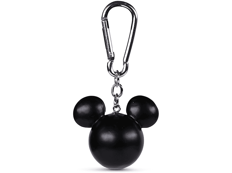 Mouse - Head - 3D Mickey Keyring