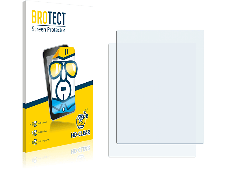 BROTECT 2x klare Schutzfolie(für Psion Workabout Pro 3)
