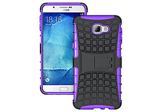 CASEONLINE 2i1, Backcover, Samsung, Galaxy A9 (2016), Violett