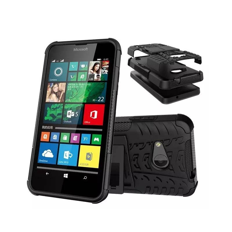 Microsoft, 2i1, Lumia CASEONLINE Backcover, 550, Schwarz