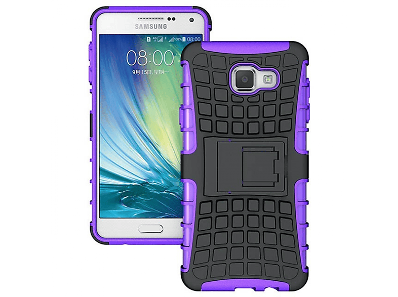 A5 Galaxy Violett CASEONLINE Backcover, (2016), 2i1, Samsung,