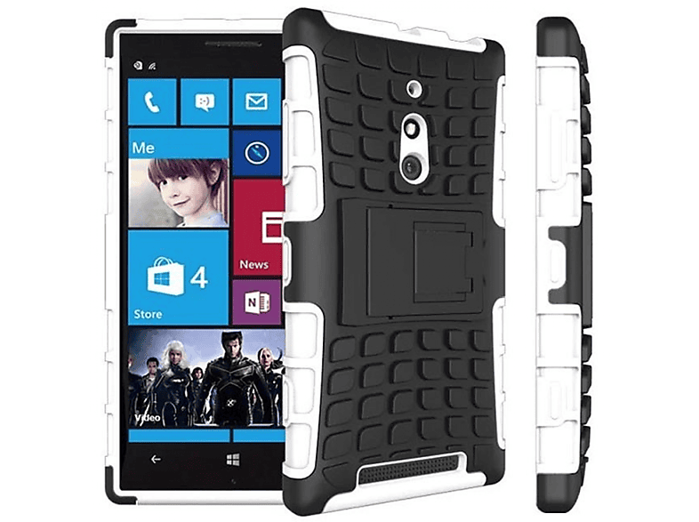 2i1, Backcover, 830, Lumia Weiß Nokia, CASEONLINE