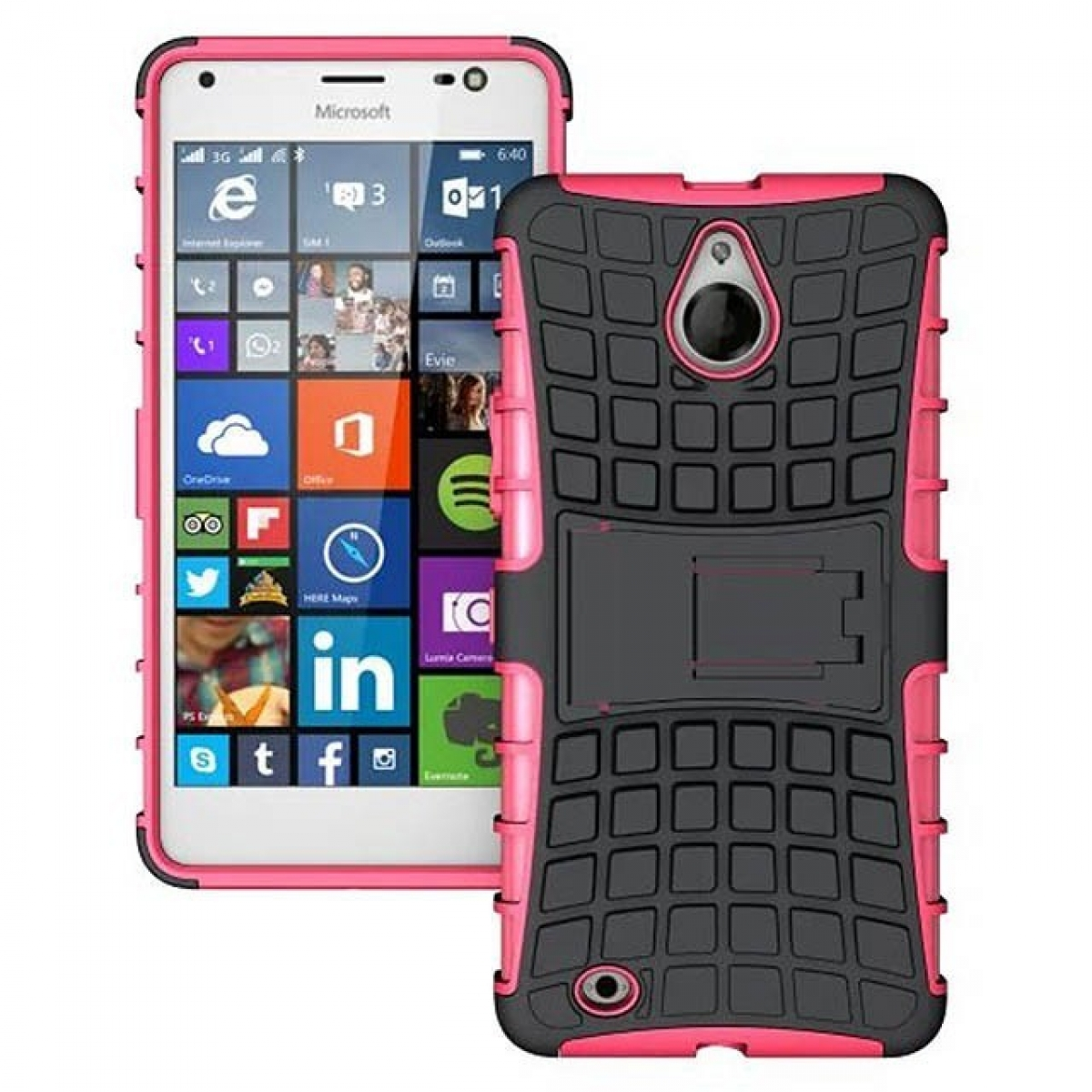 Pink Backcover, 850, Lumia CASEONLINE Microsoft, 2i1,