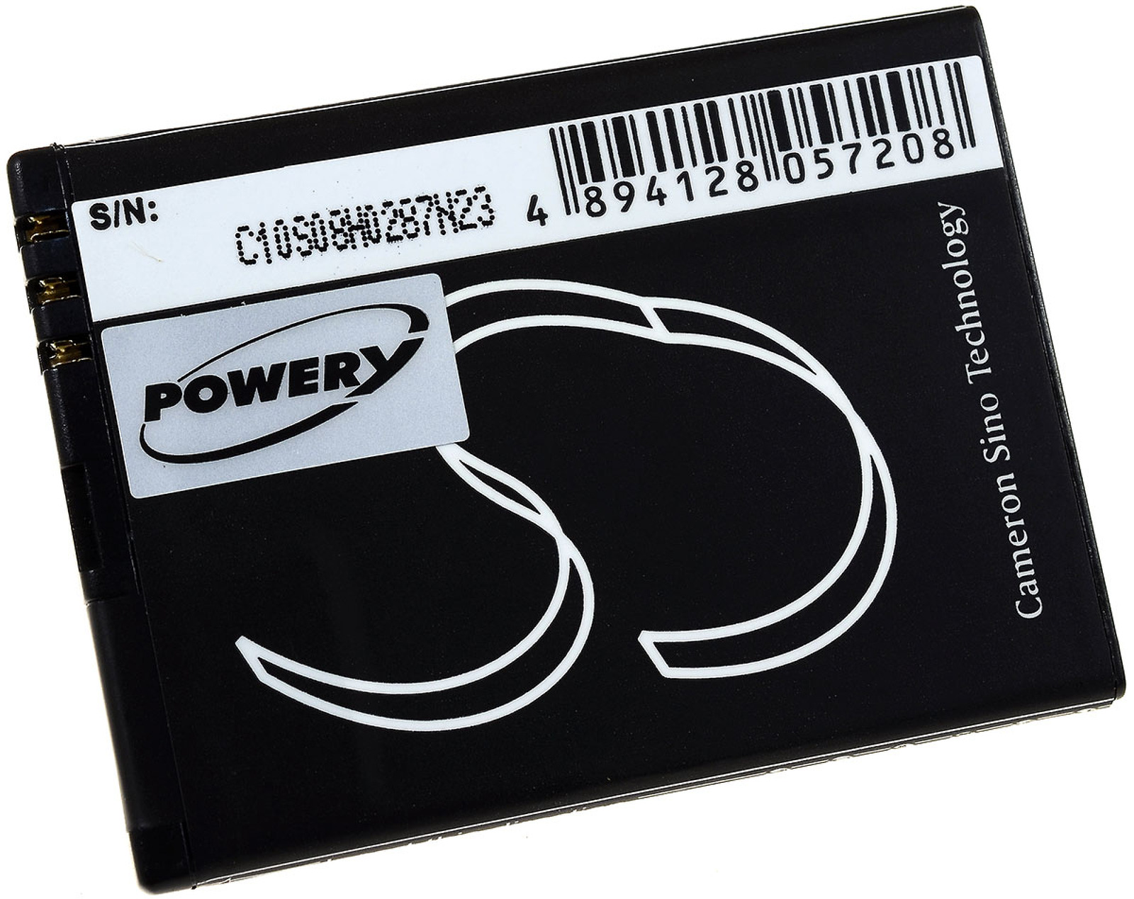 für MyPhone Volt, POWERY Typ Akku, 3.7 1200mAh Akku BS-02 Li-Ion