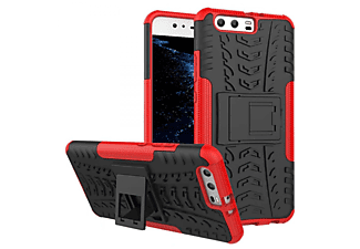 CASEONLINE 2i1, Backcover, Huawei, P10 Plus, Rot