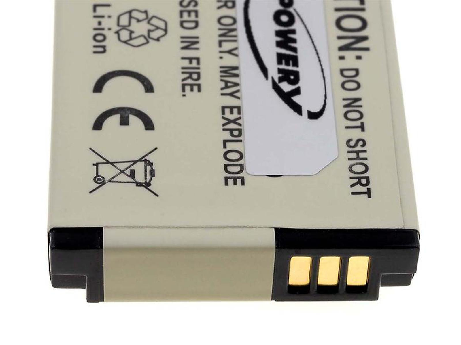 Primer plano de una batería rectangular con texto y símbolos de seguridad.