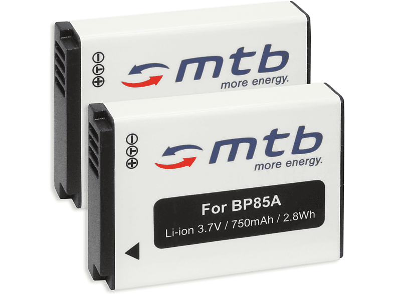 [3 Tage begrenzter Preis] MTB MORE ENERGY 2x mAh BAT-251 Li-Ion, BP85A Akku, 750