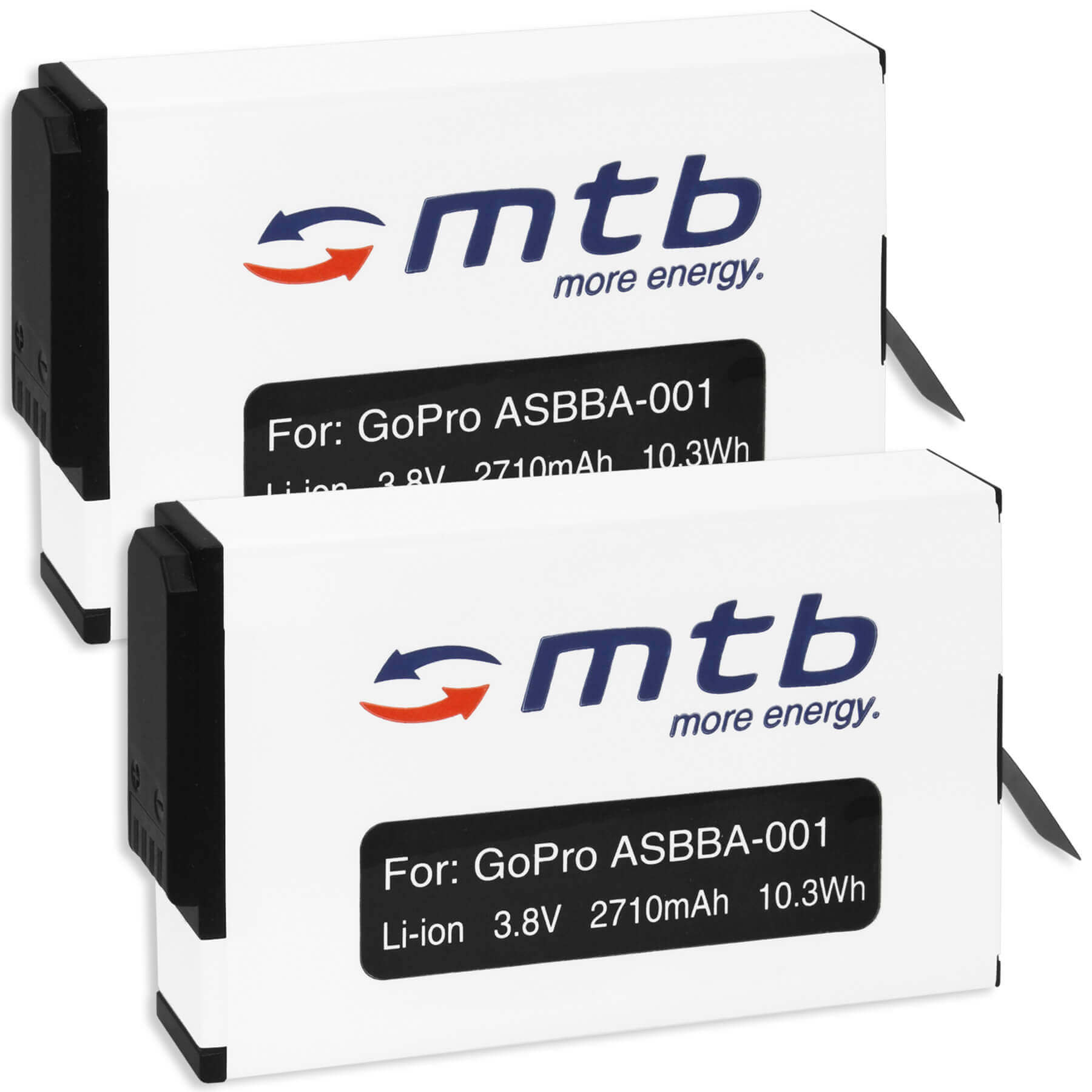 MTB BAT-483 ASBBA-001 MORE Li-Ion, 2x mAh Akku, ENERGY 2710