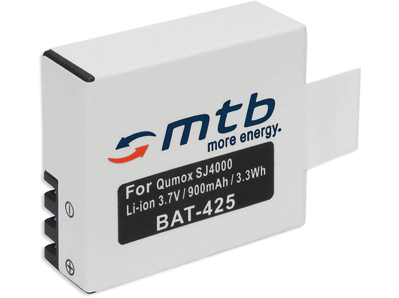 MTB MORE ENERGY BAT-425 SJ4000 Akku, Li-Ion, 900 mAh