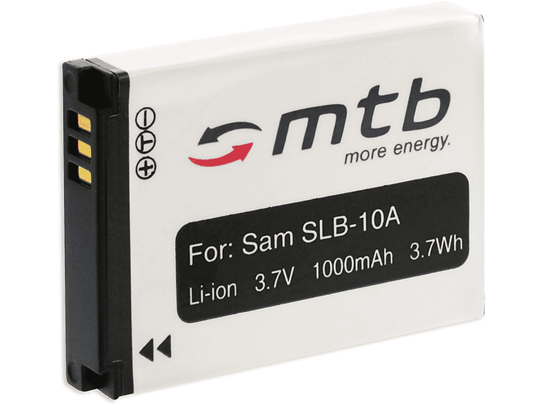 MORE Li-Ion, mAh MTB 1000 SLB-10A ENERGY Akku, BAT-092
