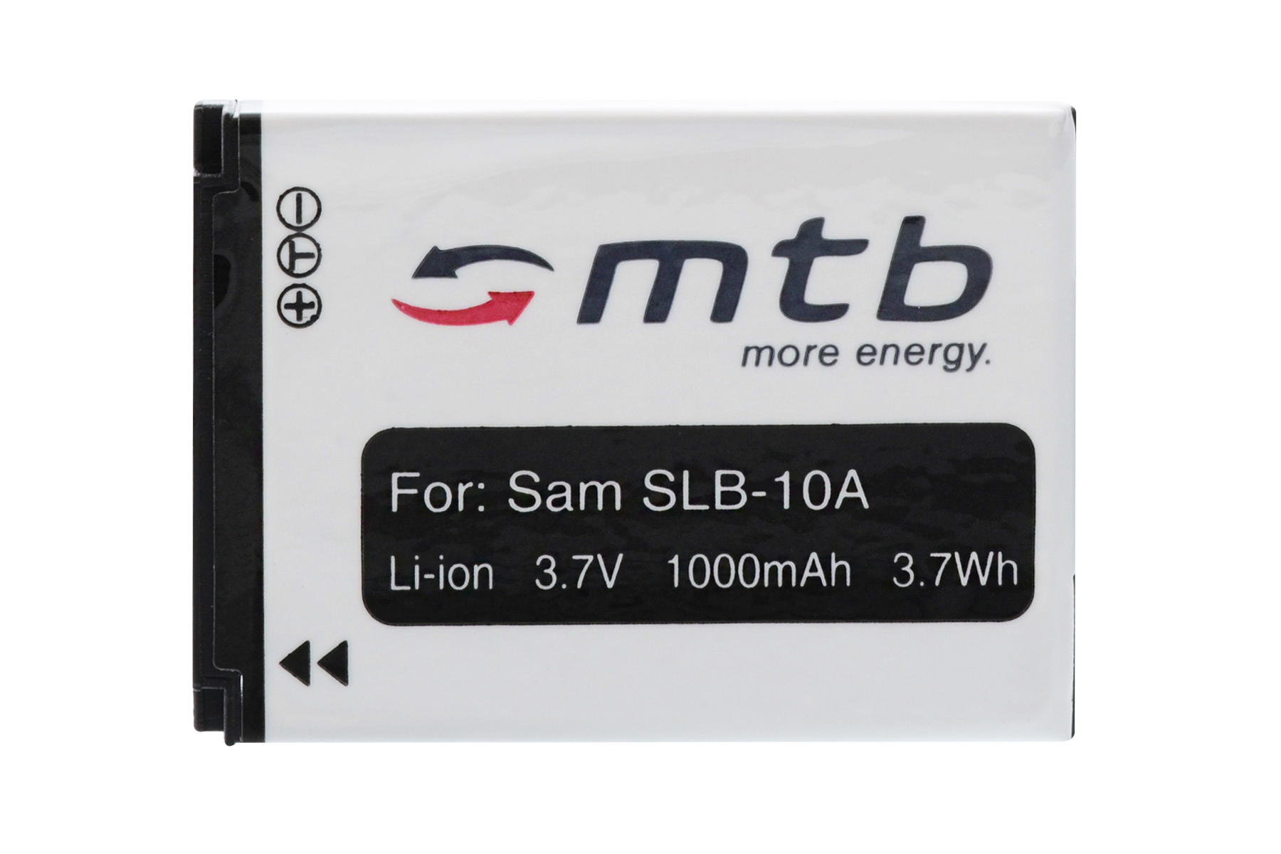 ENERGY MORE 2x mAh BAT-092 Li-Ion, SLB-10A MTB Akku, 1000