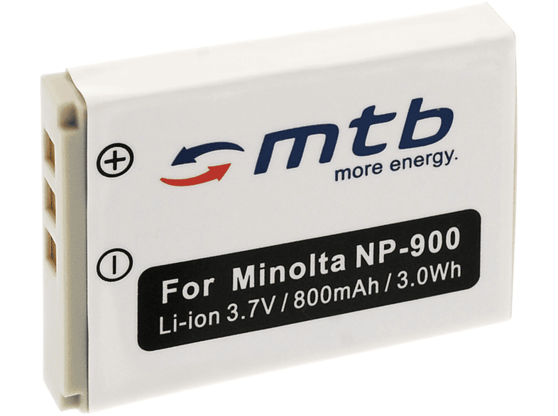 MTB MORE ENERGY BAT-041 NP-900 Akku, Li-Ion, 800 mAh