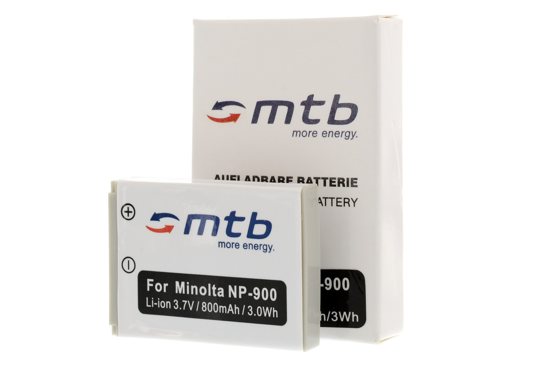 MTB MORE ENERGY BAT-041 Li-Ion, 800 mAh NP-900 Akku
