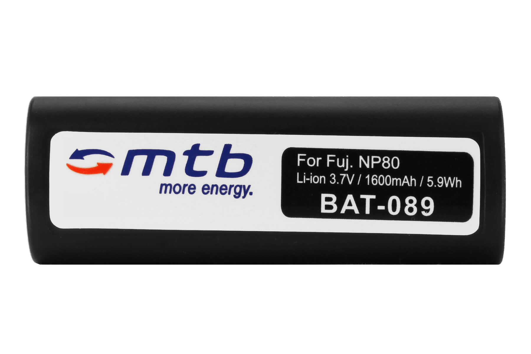 MTB MORE ENERGY BAT-089 NP-80 mAh 1600 Akku, Li-Ion